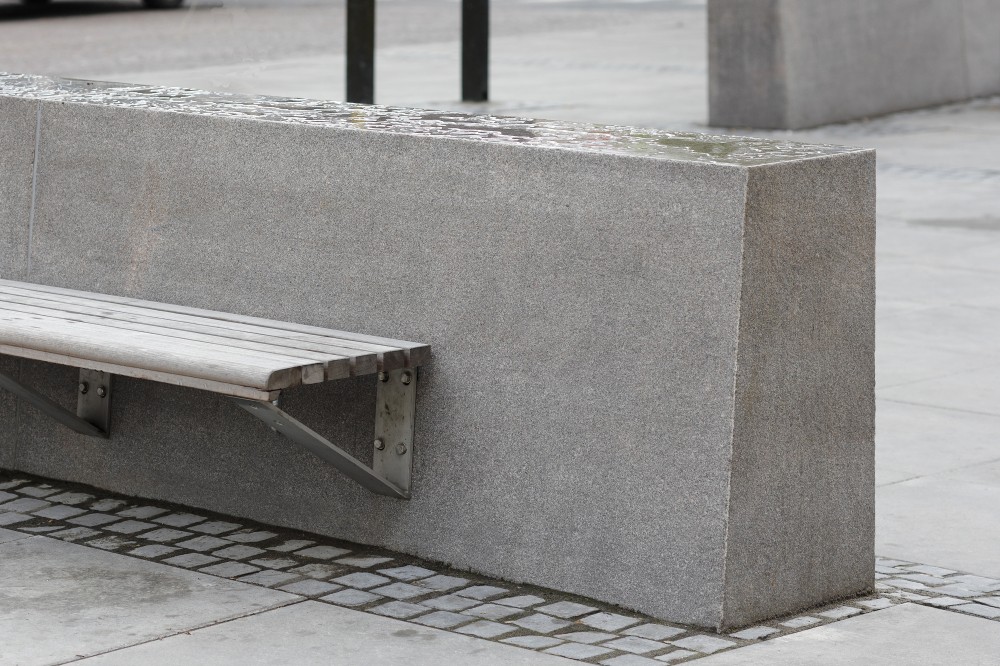 Sittplats på Blockstensmur